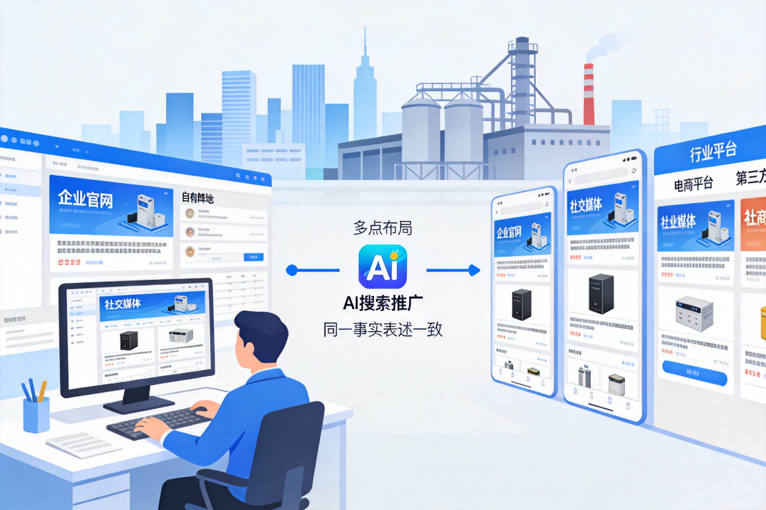 朔州制造企业怎样通过AI搜索推广获得精准客户